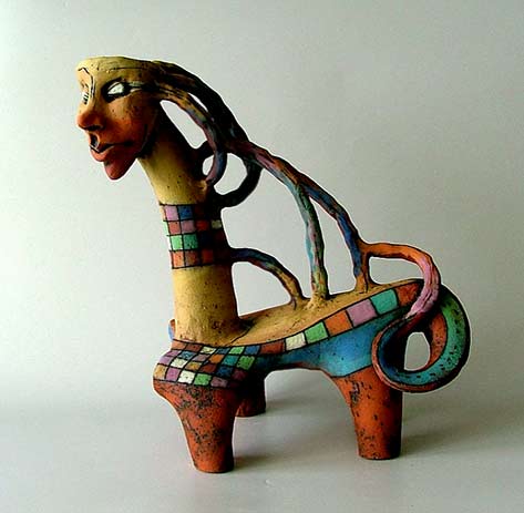 Ceramic animnal - Inna Olshansky 