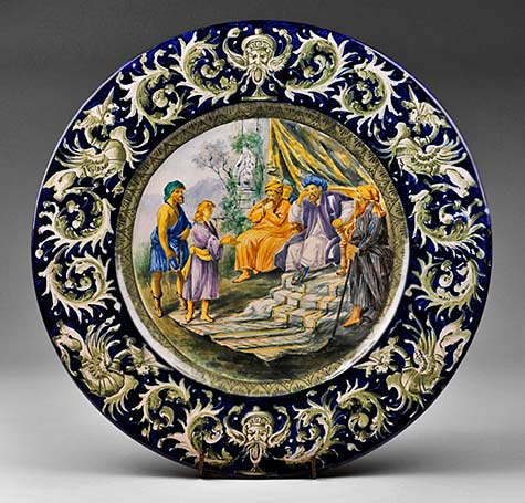 italian-urbino-style-tin-glazed-majolica-plate rubylane