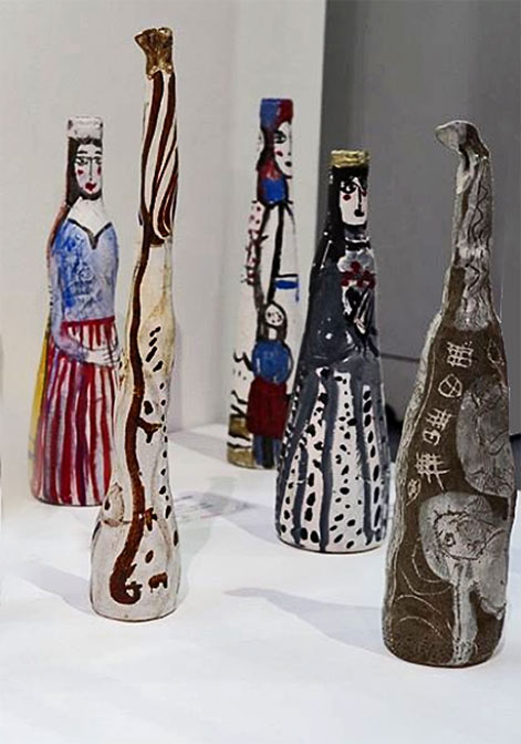 A forest of lady figures-Lydias Corbett