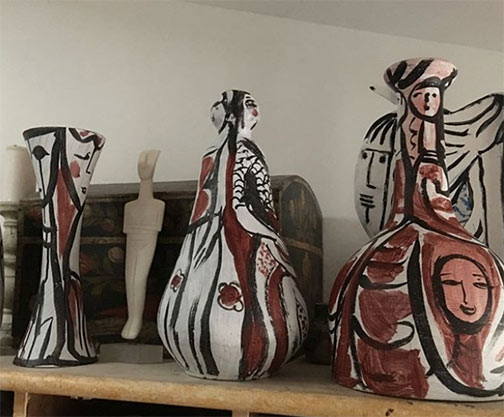 Janurary pots Lydia Corbett