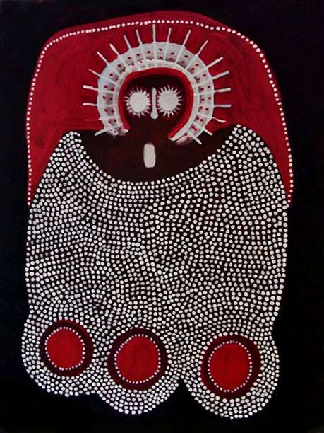 Jack-Dale-~-Wandjina,-2007 dreamtime spirit