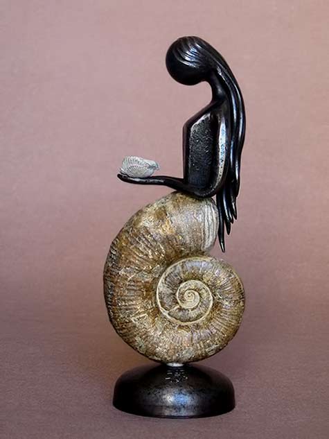 Jean-Pierre-Augier mermaid sculpture