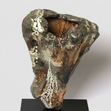 Jeff Shapiro sculptural ceramic vase