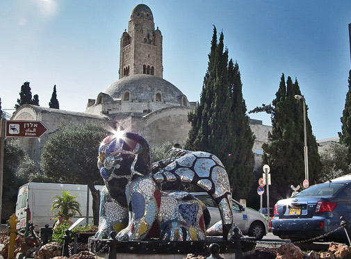 Jerusulum mosaic Lion---Ruslan-Sergeev