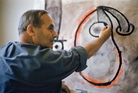 Joan-Miro-photographed-for-LIFE-magazine-