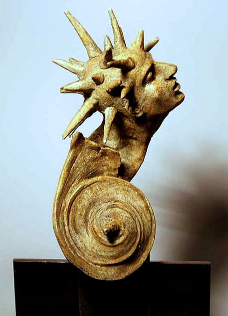 Juan Bordes ceramic bust