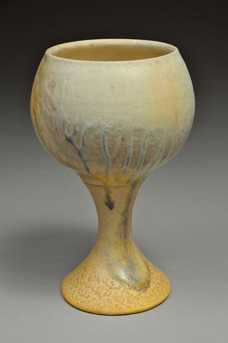 Justin Lambert wood fired goblet