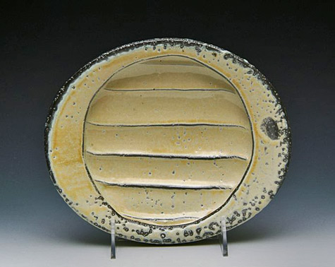 kenyon-hansen contemporary ceramic plate