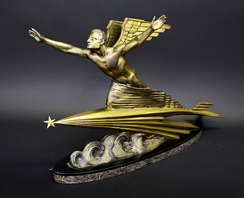 L'Aviation,-an-Art-Deco-bronze-sculpture-by-Frederic-Focht-(1879-1937)
