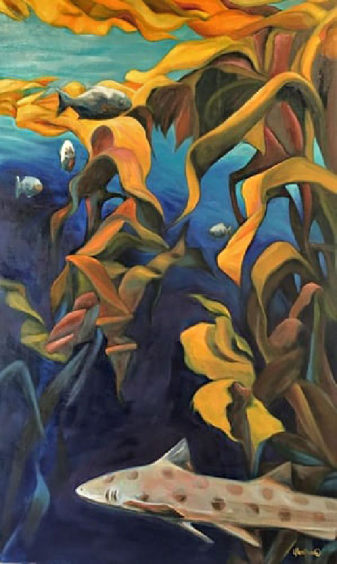 Leanne-HamiltonAbundance-in-Thalo-Blue-36x60