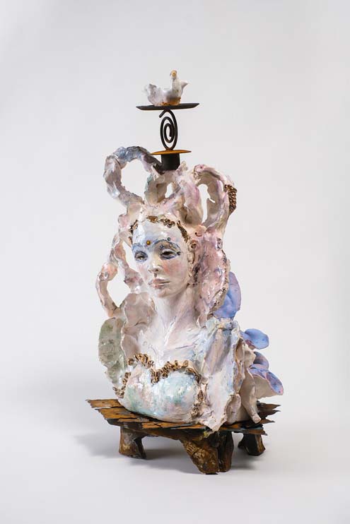 Lighting the Candle Within--When-the-light-burns-out-Strike-the-candle-within-22-2024-fired-ceramic-glazes-pat