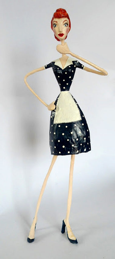 Lucille Ball---White Apron -- Tato Correa
