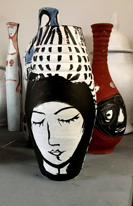 Lydia Corbett ceramic vessels