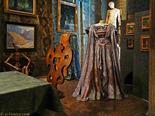 Fortuny designed theatre costume