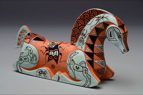 Mariko-Swisher-contemporary-ceramic-horse