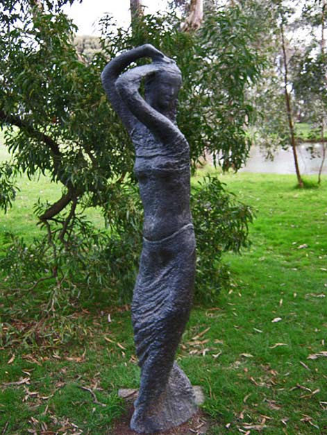 mcclelland-gallery-permanent-collection Karl Duldig - the myth of Echo - female sculpture figure 
