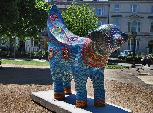 mosaic-bananalamb-by-Celine-Latrine-on-Flickr