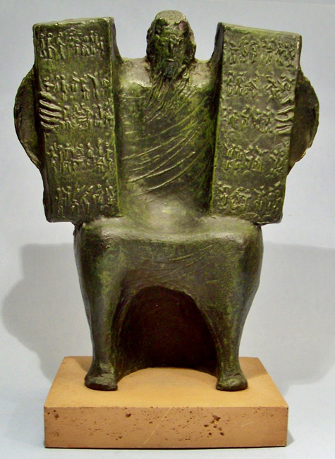 MOSES-&-THE-TEN-COMMANDMENTS-SCULPTURE-BY-GUISEPPE-MACRI-SIGNED-1969---flea4all