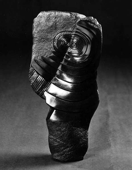 Nicholas-Mukomberanwa-Sculpture-Wise-Spirit abstract sculpture