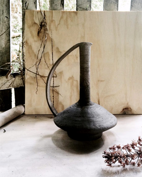 Nicolette-Johnson-long handle ceramic-jug