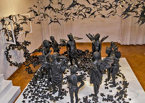 Nigeria-Peju-Alatise-Flying-Girls-2017 -- Photo-Courtesy-Peju-Alatise-noresize Nigerian-Pavilion-installation