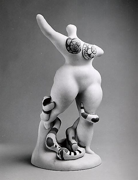 Niki de Saint Phalle sculpture Nana & Serpent1992