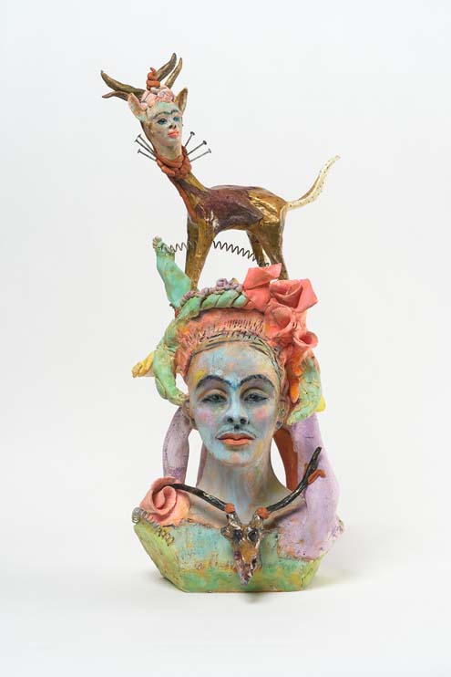 OutsidetimetThe-magic-2021-firedceramicpapermachemetal-24x11x12inches-3400
