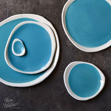 Pebble-Plate-Aqua-by-Kim-Wallace