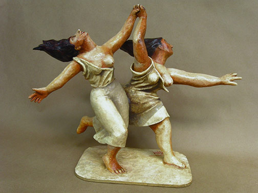Picasso figures---Mauricio-Perez paper mache