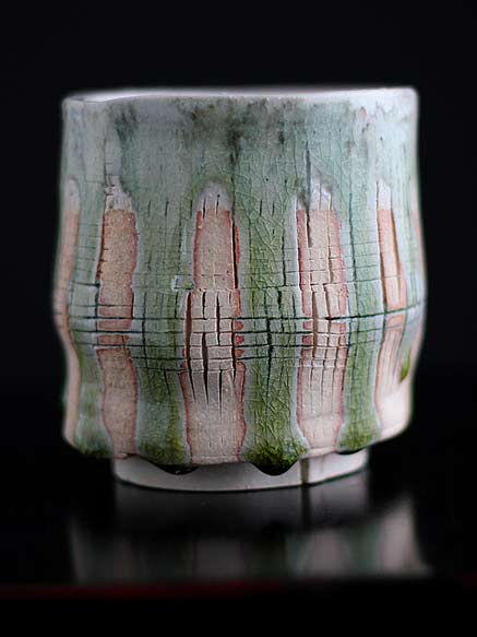 Quin shino footed vessel---Adam-Whatley