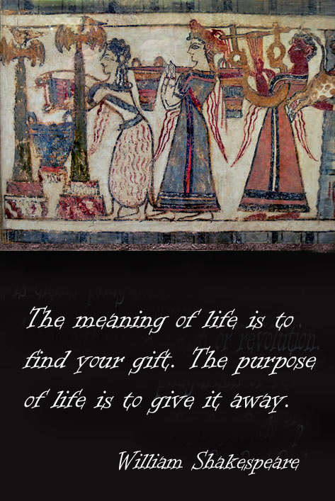 Minoan wall art