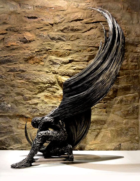 Richard Stainthorp wire sculpture