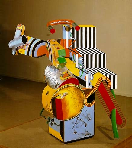 Robert-Hudson multi media sculpture