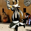 Capron-statue