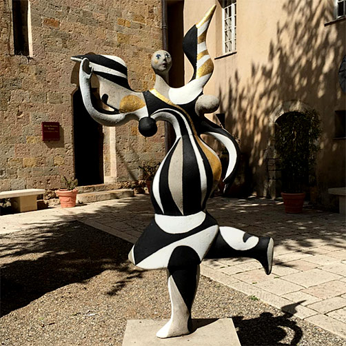 Roger Capron public sculpture - Vallauris