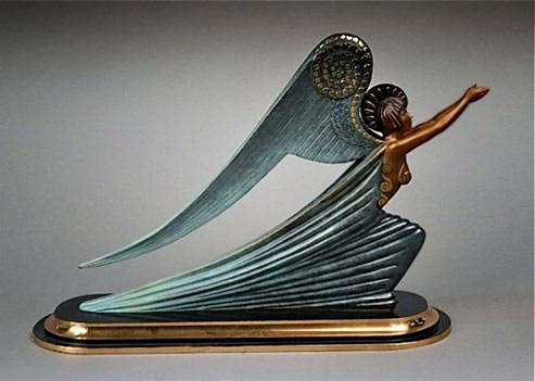 Romain de Tirtoff-(Erté)-Art Deco Angel