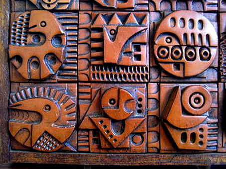 Ron-Hitchins-abstract wall panel--MODERN-FORMS