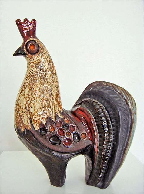 Mid Century Rooster-by-Perignem