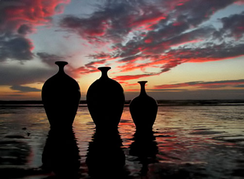Russell-Akerman-morecambe-summer-sunset