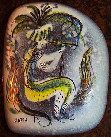 Sascha-Brastoff-Snake-Charmer-Jewelry-Box