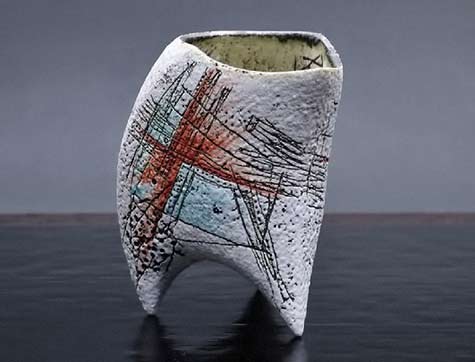 Sawada-Hayato-tea-bowl with modernist style