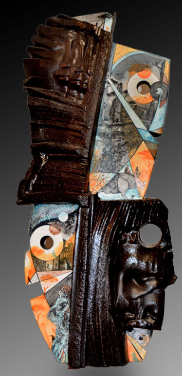 Ceramic Sculpture-- BAROCCO -Jacques Massard & Richard Tarone