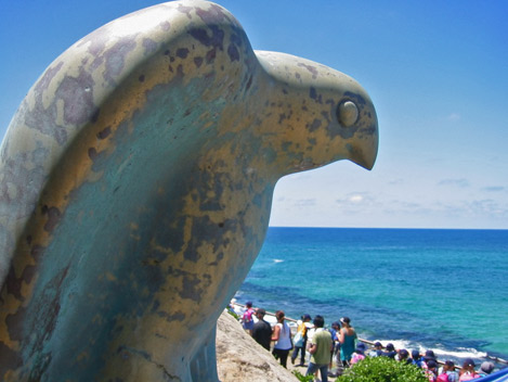 sculpture-by-the-sea-2007-young-eagle-by-jian-hua