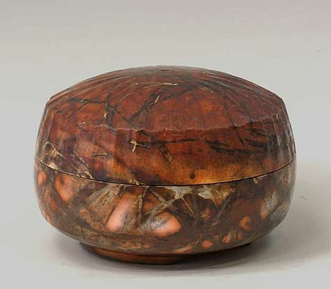 Shamai San Gibsh-Saggar-firing-Terra-sigillata-Box-2013