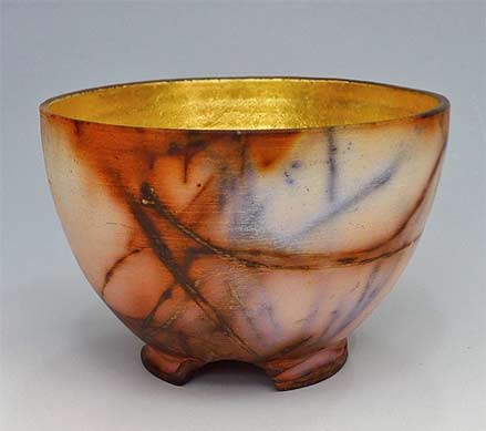 Saggar-firing-Terra-sigillata-Mungyeong-Teabowl by Shamai-Sam-Gibsh