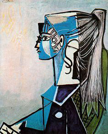Sylvette with ponytail- Picasso