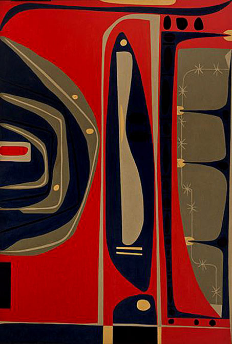 Ted Faiers---Space Machine wall hanging,-1955