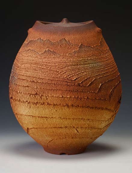 thrown_altered_handbuilt_stoneware_Matthew-Allison - landscape textures
