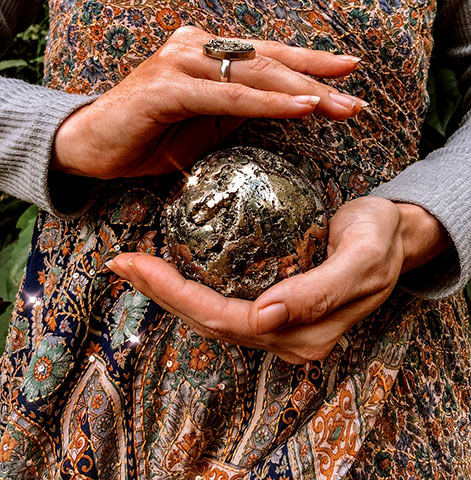 Treasured in many ancient civilizations, the Pyrite crystal stone