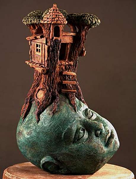 Clayton-Thiel-ceramic-head sculpture